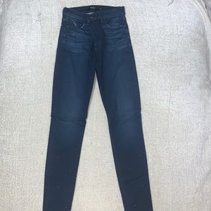 Beaded skinny jeans
